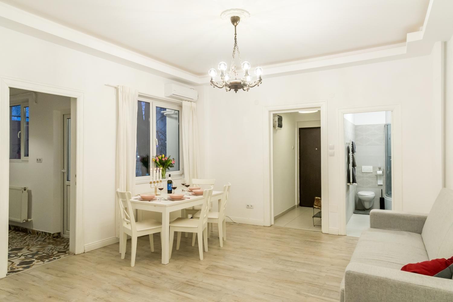 Apartamento White Nights Of Old Town Bucarest Exterior foto
